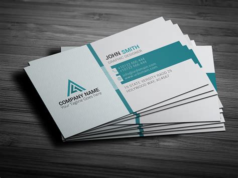 free printable visiting card template.